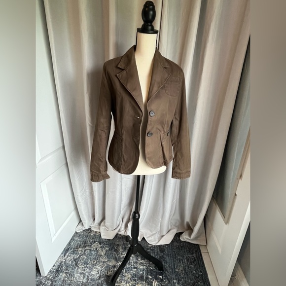 Banana Republic Green Utility Jacket NEW - Picture 2 of 5